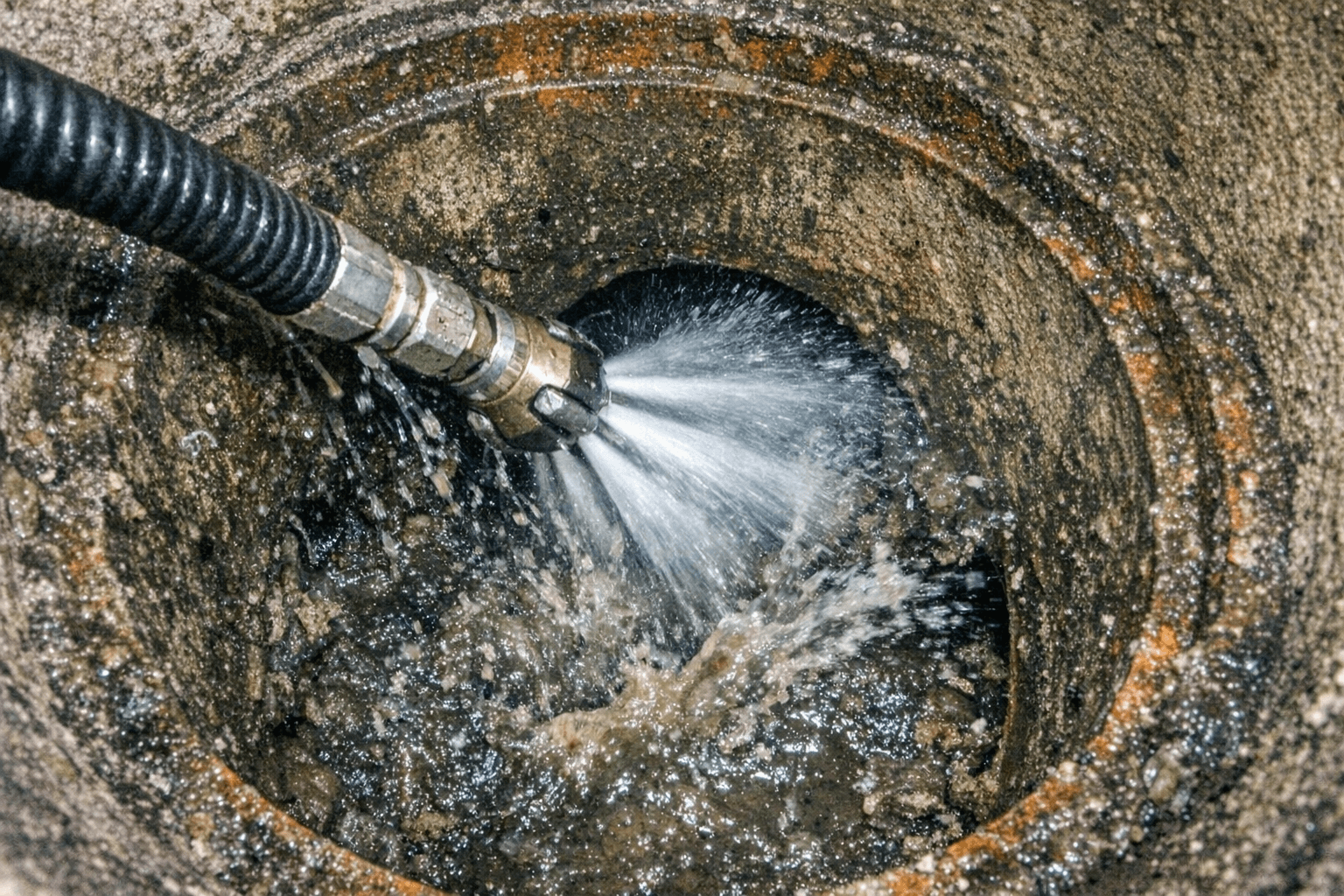 Wasserdruck im Einsatz